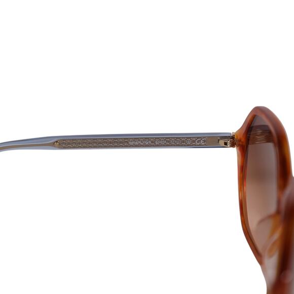 Kate Spade WAVERLY Oversized Round Womens Sunglasses - Brown Horn / Brown - NWT - Picture 8 of 11